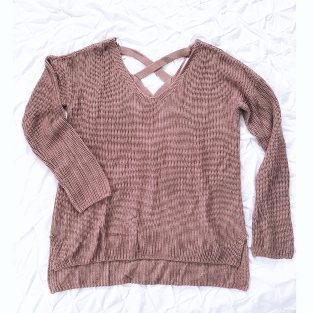 Pink Rose Sweater